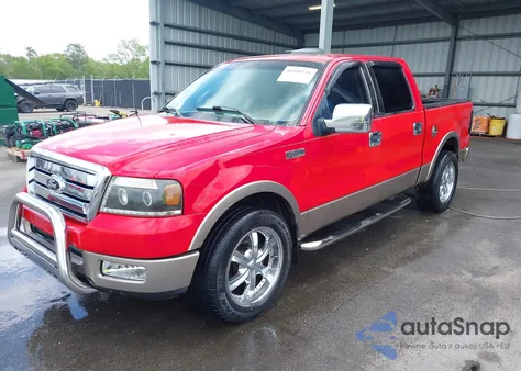 2005 Ford F-150 Lariat/Xlt из США, поврежденный, VIN 1FTPW12595KD34244
